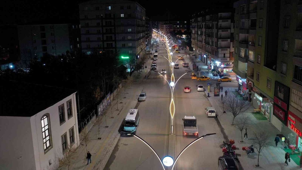 Van Büyükşehir Belediyesi çevre farkındalığı için ışıkları kapattı