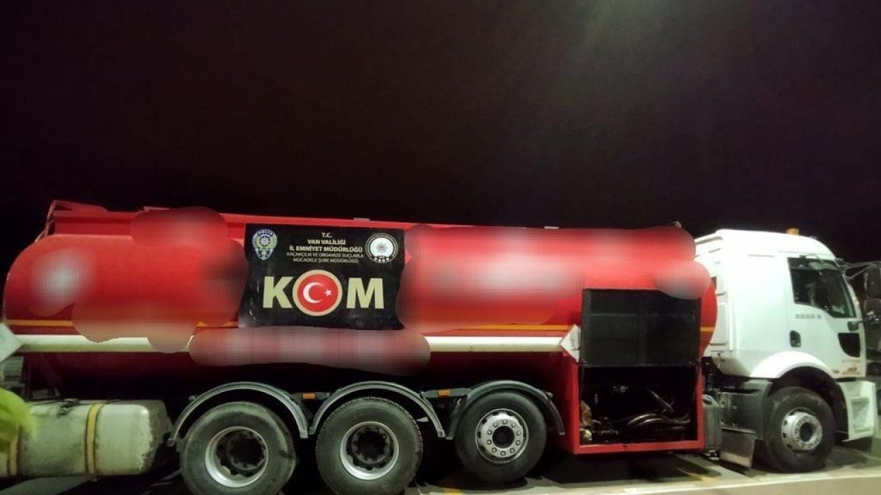 Van’da 14 ton 400 litre karışımlı akaryakıt ele geçirildi