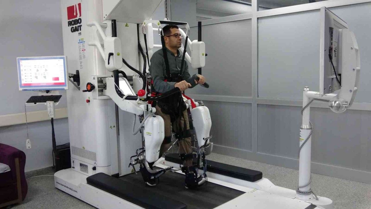 Van’da ‘yürüme robotu’ hastaların umudu oldu