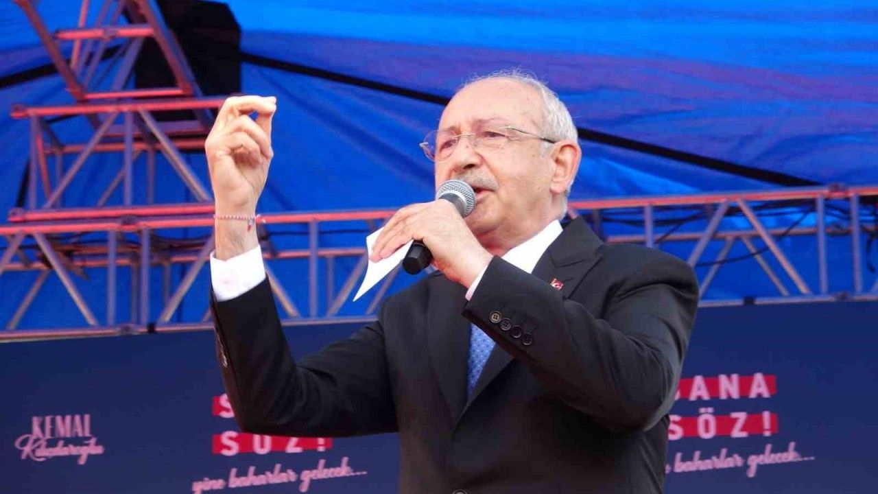 CHP Genel Başkanı ve Millet İttifakı Cumhurbaşkanı Adayı Kemal Kılıçdaroğlu: