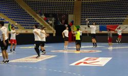 A Milli Erkek Hentbol Takımı, Kuzey Makedonya maçına hazır
