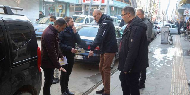 Başkan Vekili Aydın’dan Yüzbaşıoğlu Caddesi esnafına ziyaret